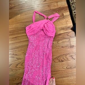 Pink pageant dress